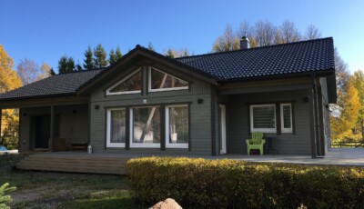 Puitmaja puitkarkassmaja Võistes ehitatud Kenwalt OÜ poolt